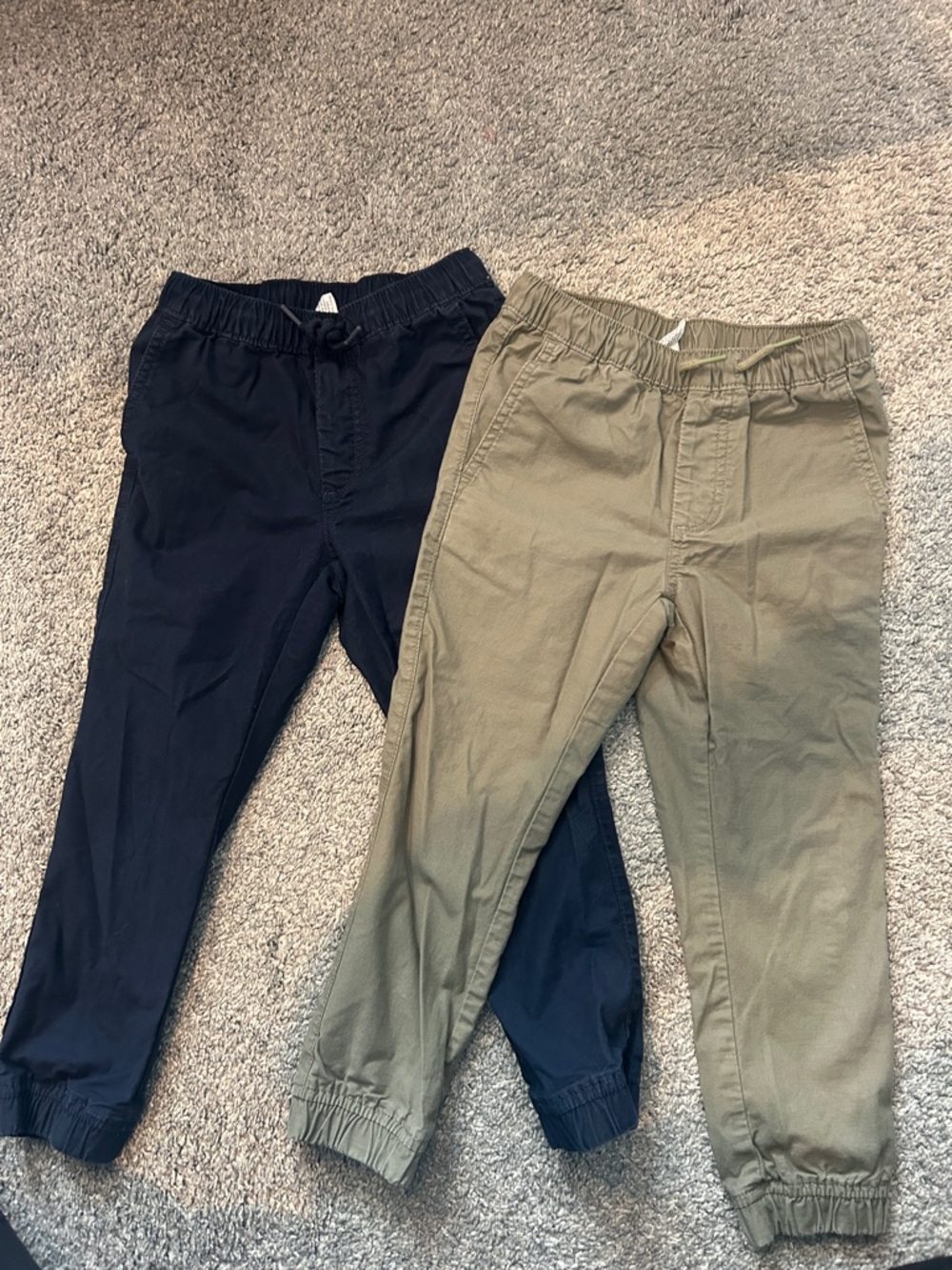 GAP Boys' Jogger Pants in Navy and Olive